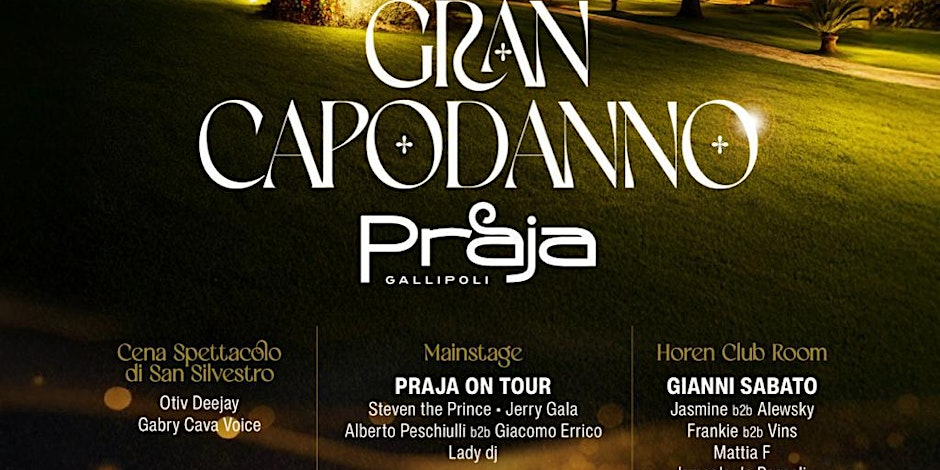 Capodanno Gallipoli Resort – Praja Gallipoli