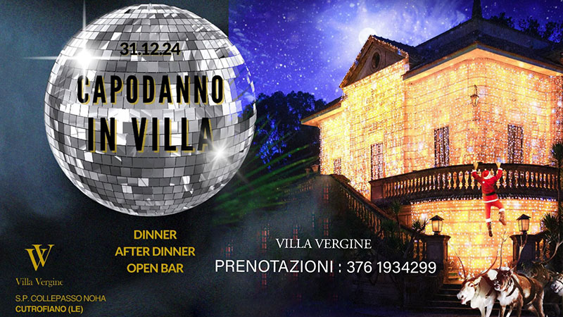 Capodanno Villa Vergine